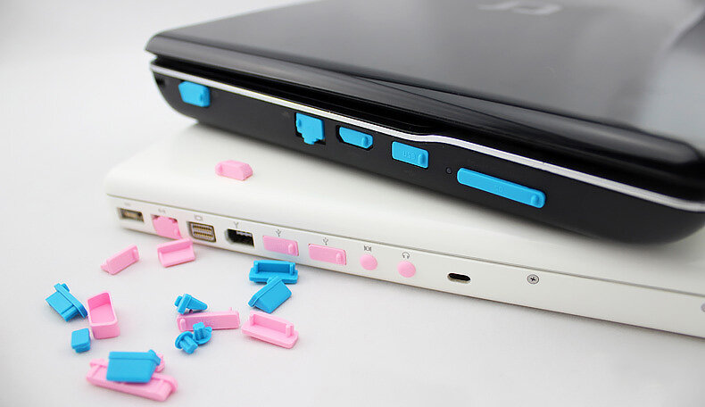 Силиконовые заглушки для ноутбука