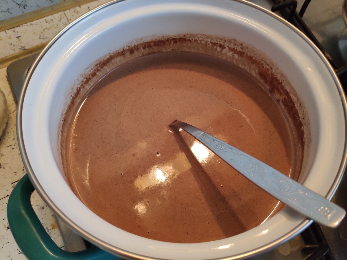 Какао на сгущенном молоке