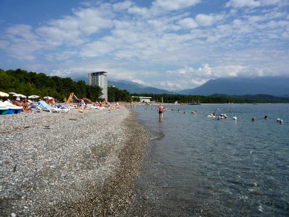 Пицунда абхазия фото города и пляжа