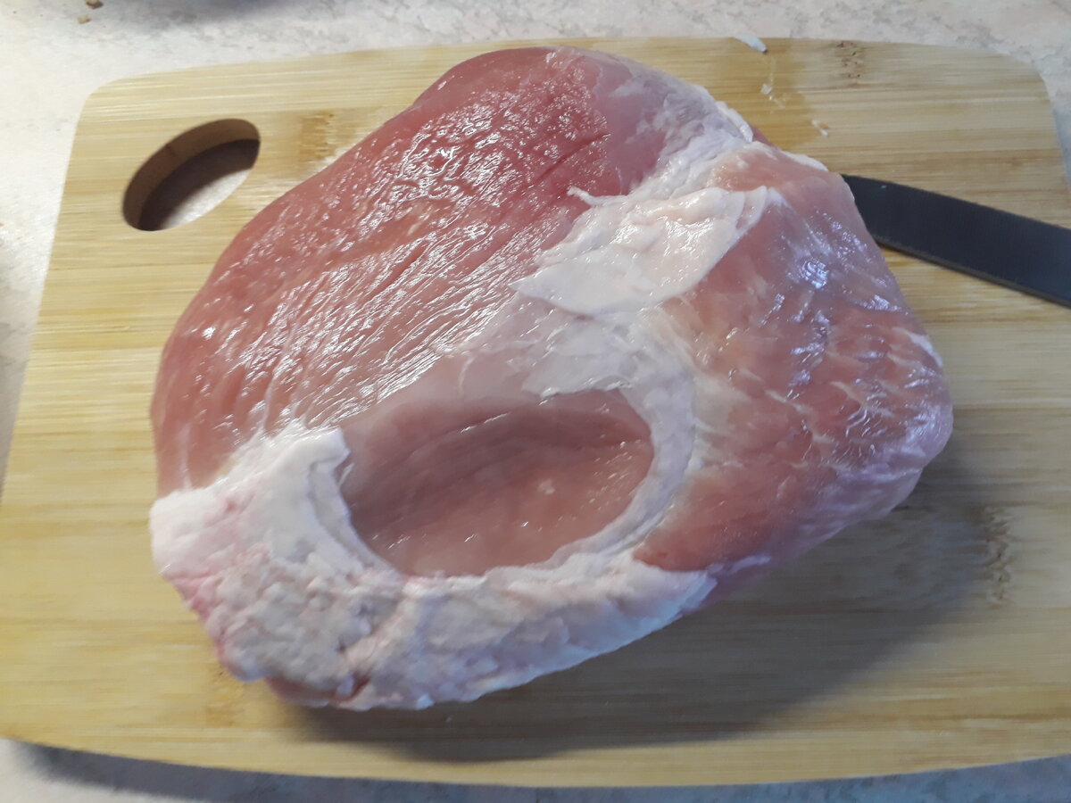 Свиную шею можно заменить другим мясом.