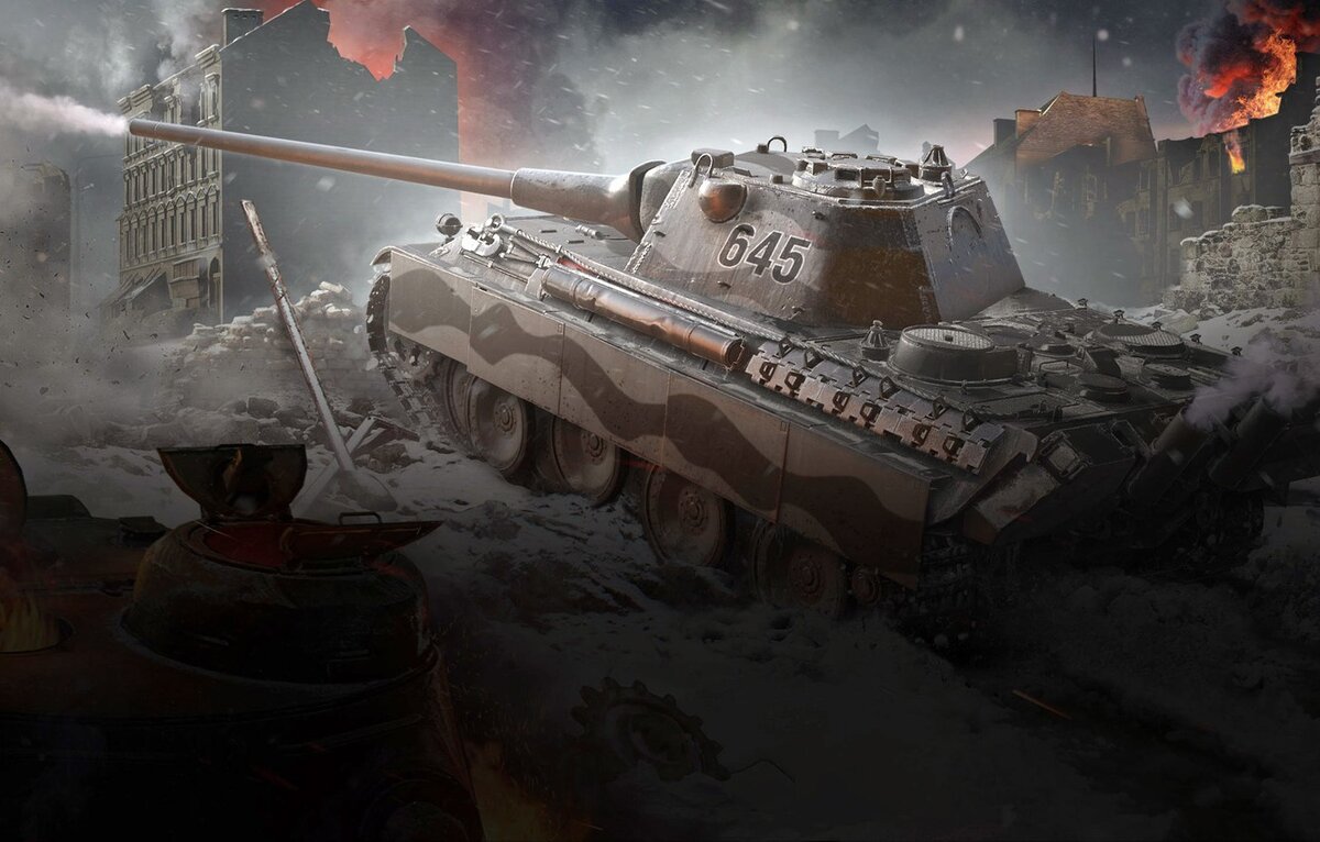 World of Tanks пантера 8 8