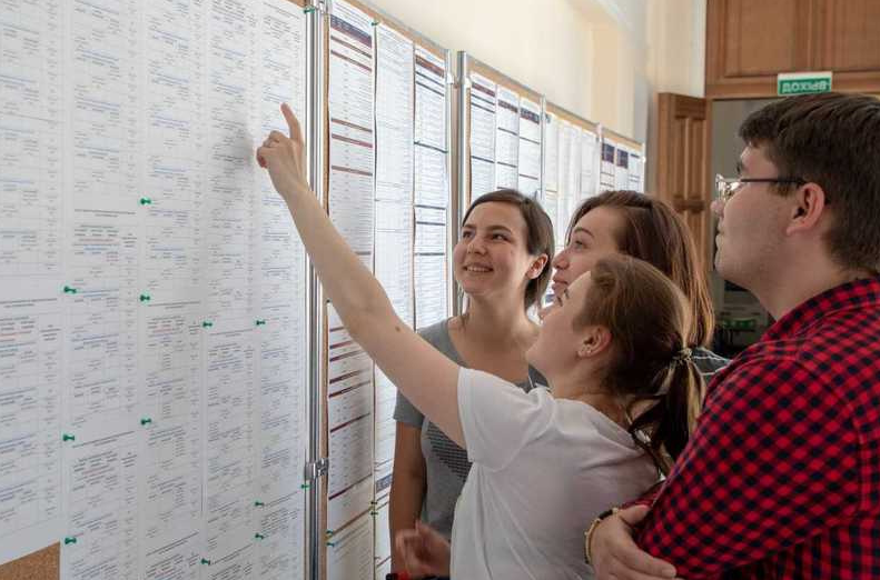 Списки поступивших в ВУЗ