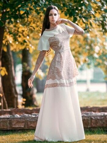 Выбираем свадебное платье в русском стиле | Словибукет - свадебные идеи |  Дзен