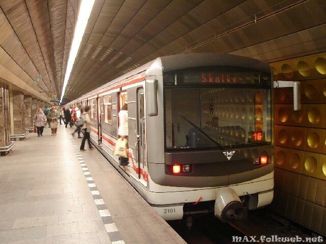 Метро в Праге