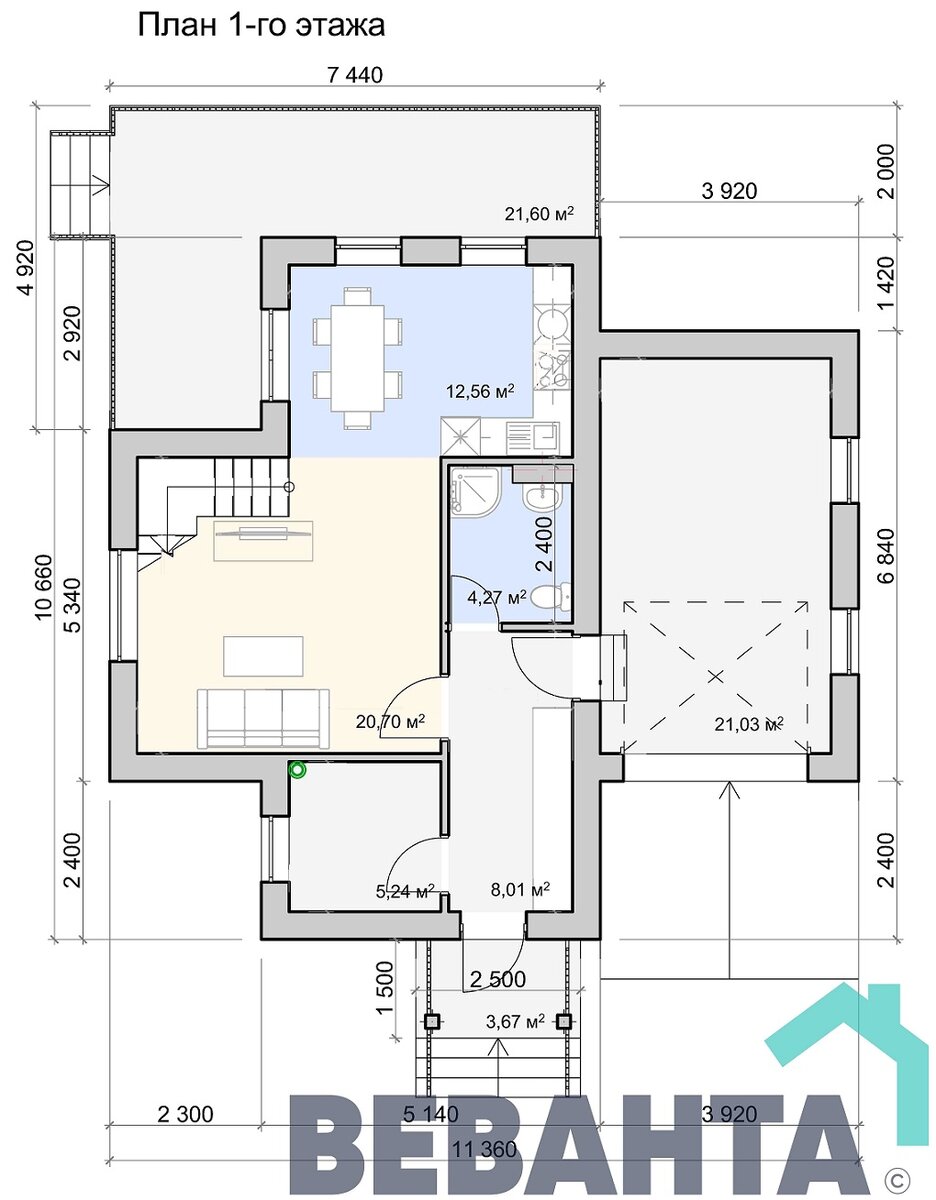 Планировка 10го и 2-го этажей. Информация с сайта Vevanta.com