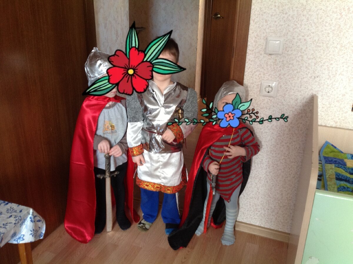 Вот они, богатыри.