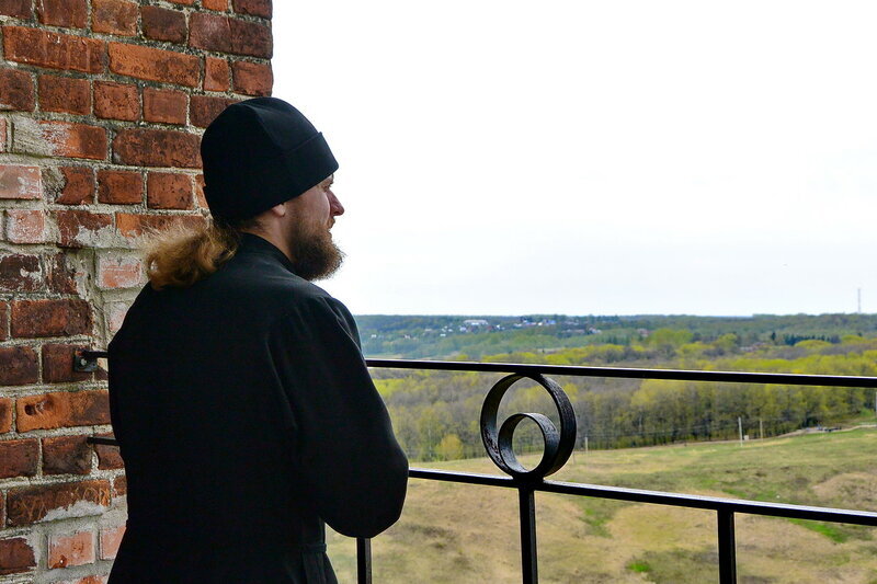 На колокольне...