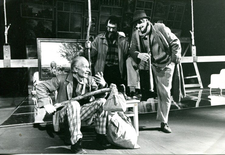 Постановка "Лес" иркутского драмтеатра: Счастливцев Виктор Егунов, режиссер  Вячеслав Кокорин и Несчастливцев Виталий Венгер. Классика!