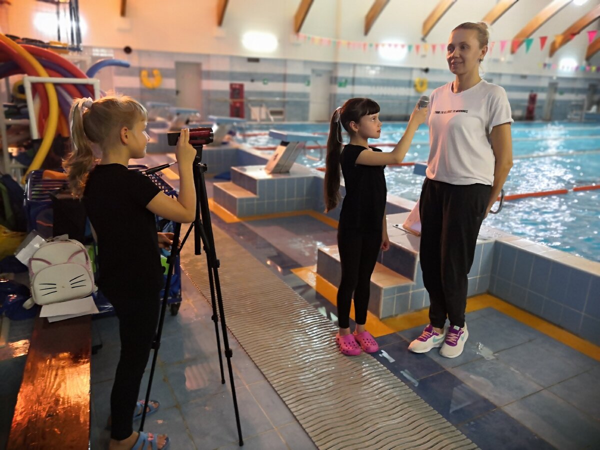 Интервью с тренером, мастером спорта по синхронному плаванию Тришкиной Оксаной Васильевной.