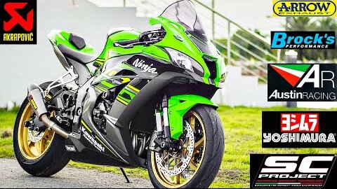 🐸 Kawasaki Ninja ZX-10R (2016 - 2020) - Austin Racing ,Arrow ,Akrapovic...🔥