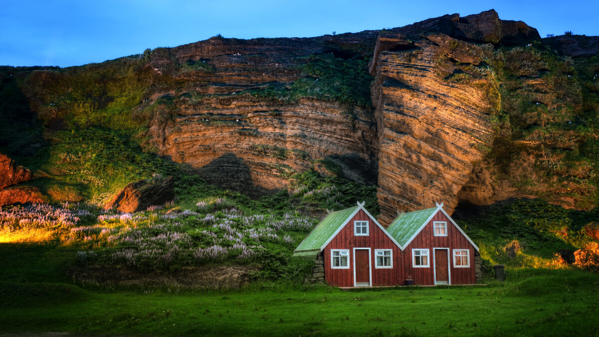 Пейзаж Исландии. Фото из просторов интернета.