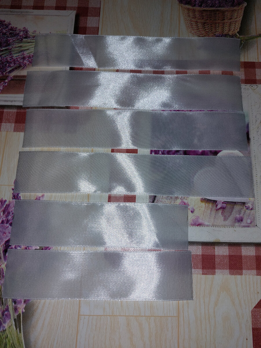 Заготовки для двух бантиков