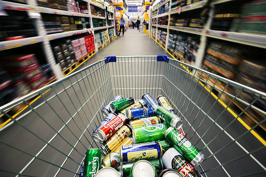 Лидер по объёмам продаж алкоголя – Московская область: 9 процентов от российского рынка. Фото: Пётр Ковалёв/ТАСС