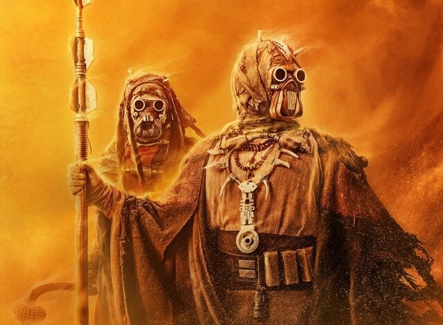 Таскены из "Книги Бобы Фетта" (фрагмент официального постера, Lucasfilm)