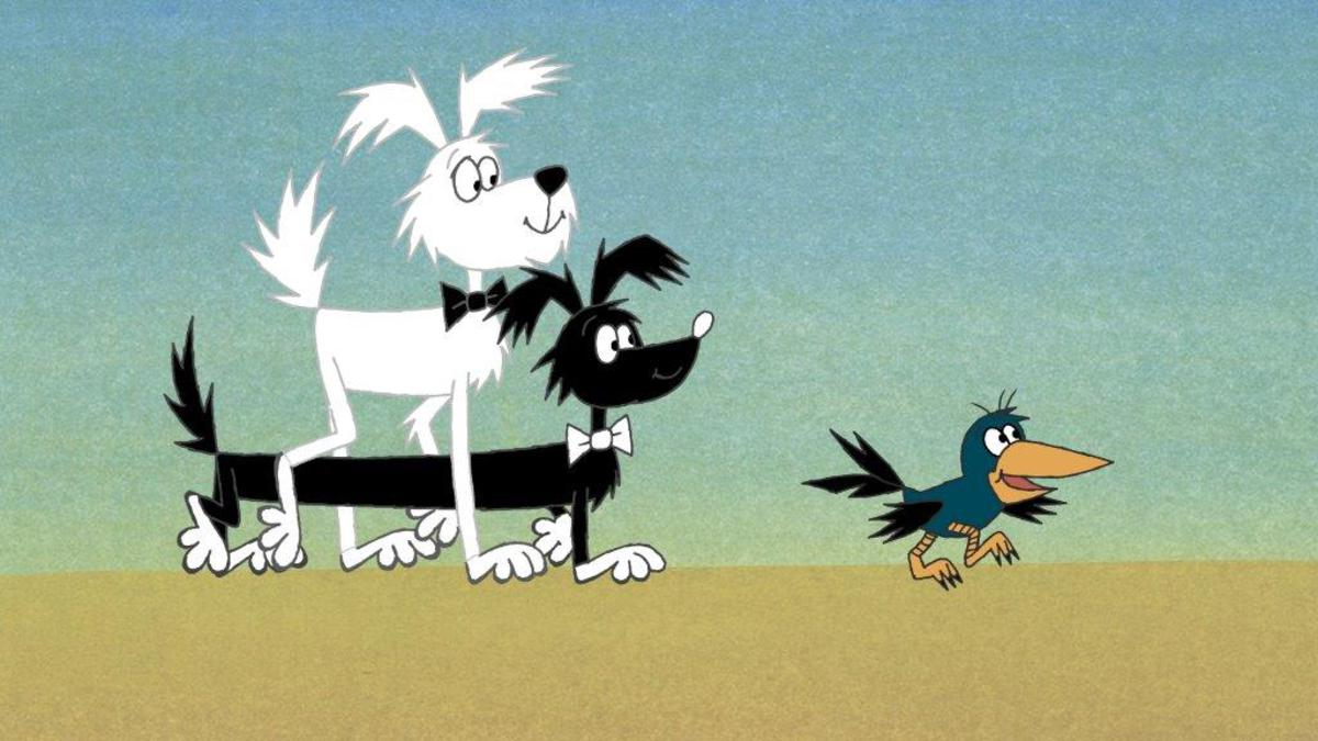 Кадр из м/ф "Стремянка и Макаронина"