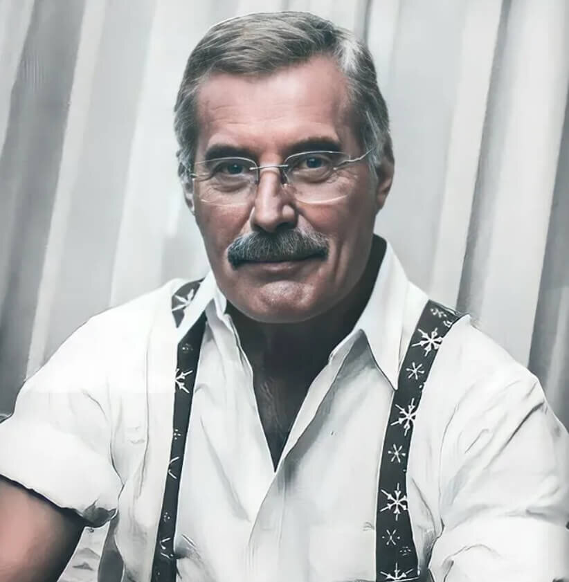    Фредди Меркьюри в старости