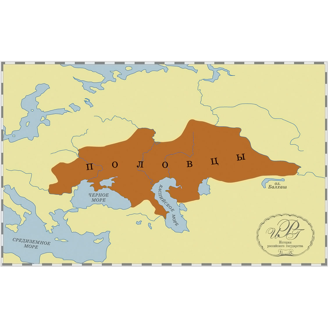Дешт и кипчак карта