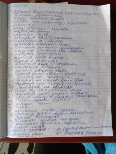 Да, это тот самый список. Фото найдено на просторах Вконтакте.