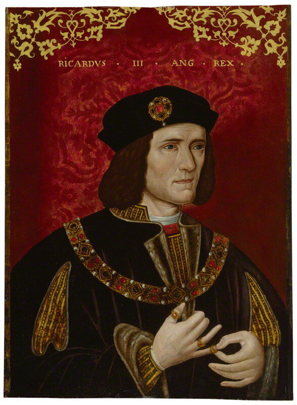 Ричард III. Портрет работы неизвестного художника. Англия, конец XVI века. 
© National Portrait Gallery, London