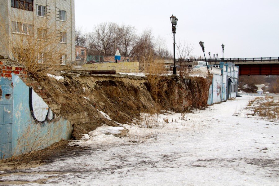 Набережная в старом осколе фото