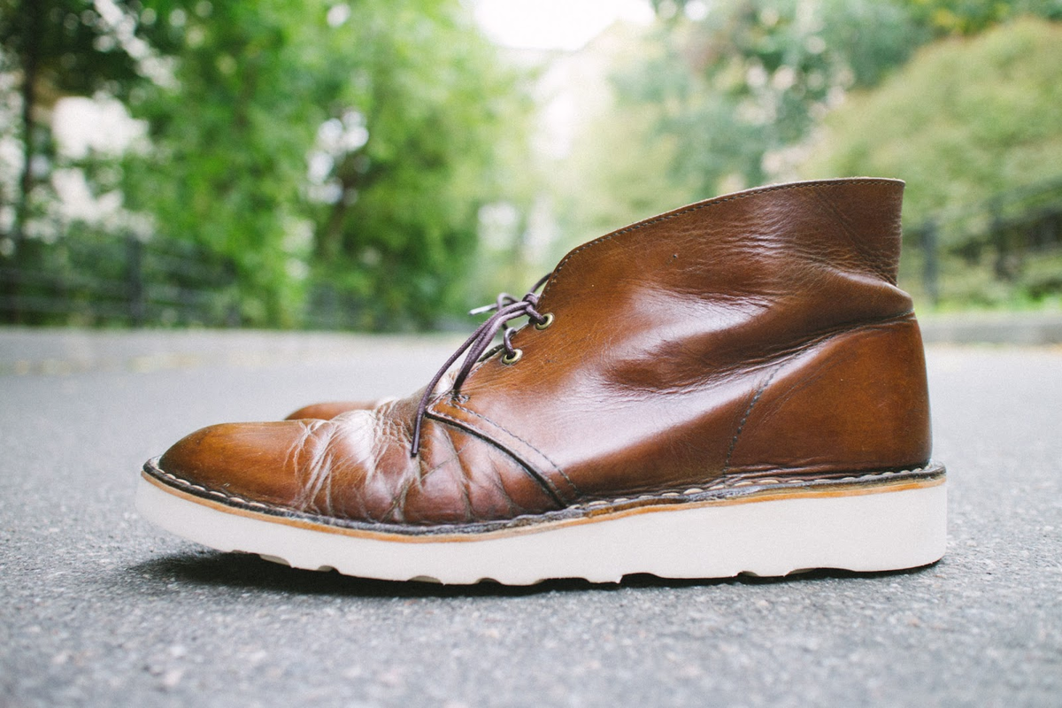 Clarks Desert Boot на новой подошве Vibram Morflex