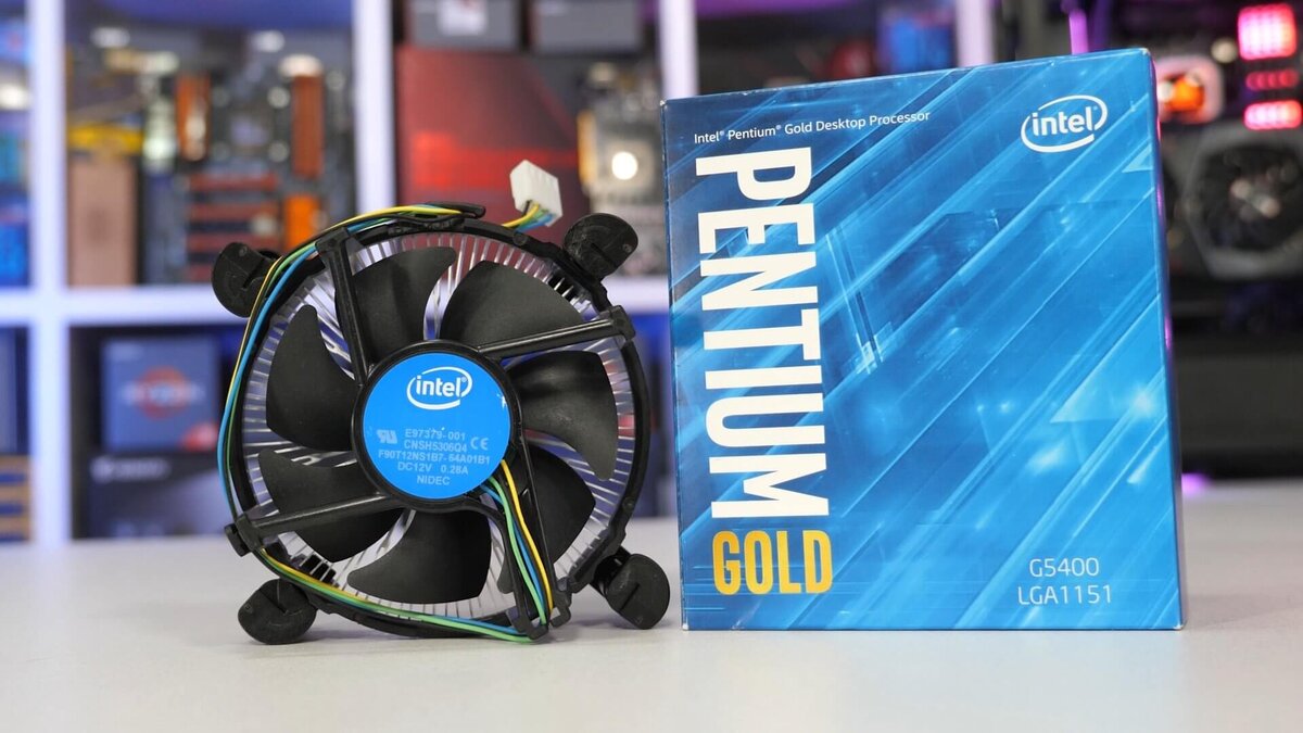 Процессор Pentium Gold G5400 с кулером