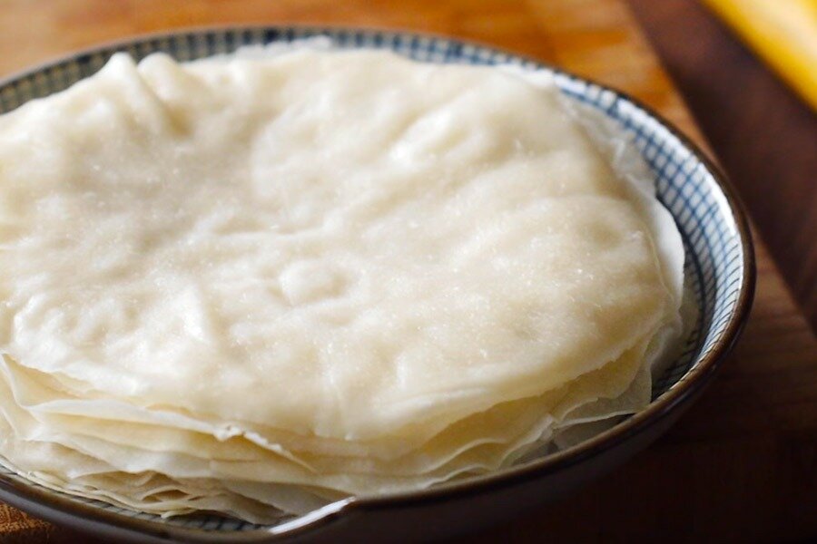 Рецепты тонких рисовых блинчиков