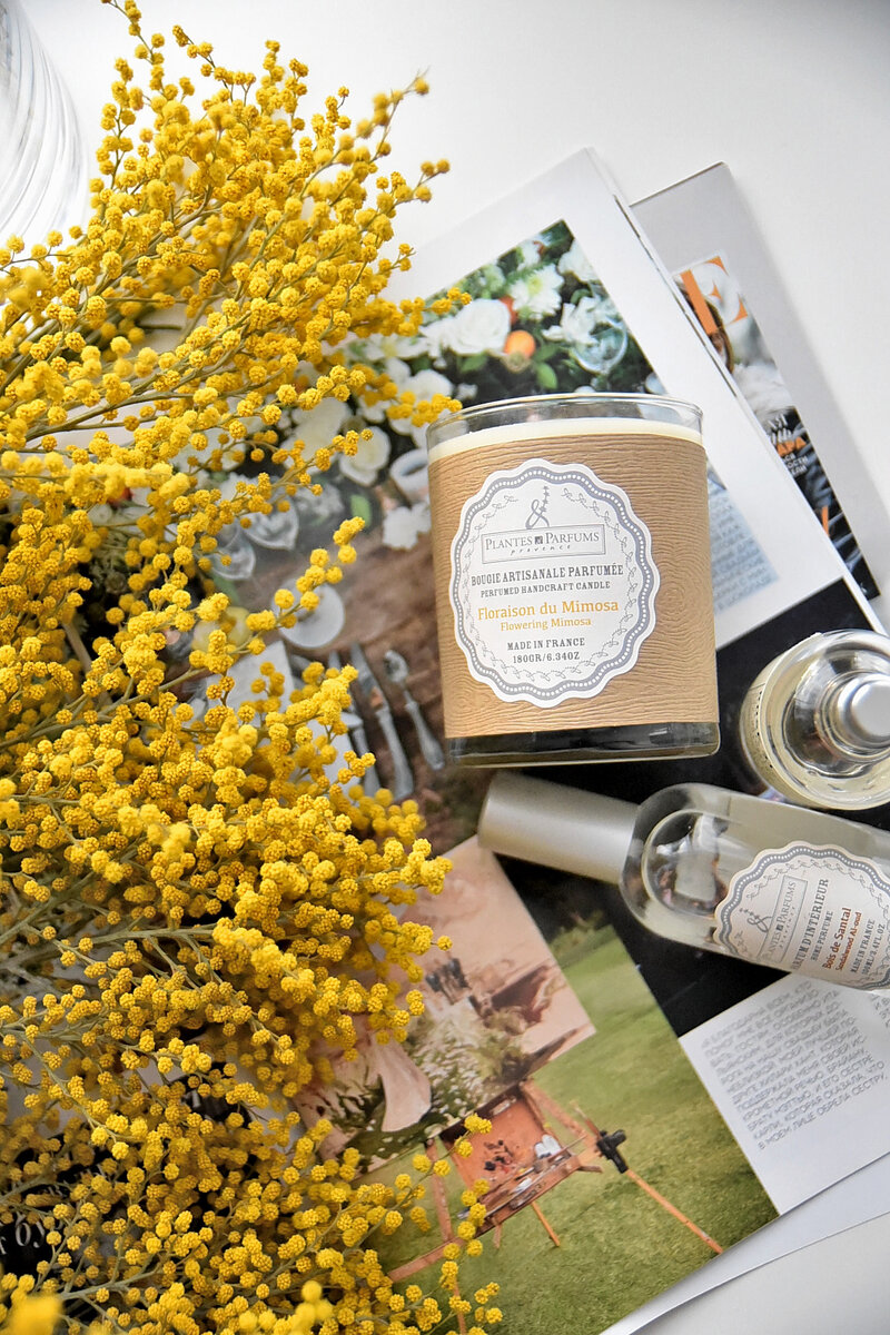 Свеча и рум-спрей Plantes et Parfums de Provence