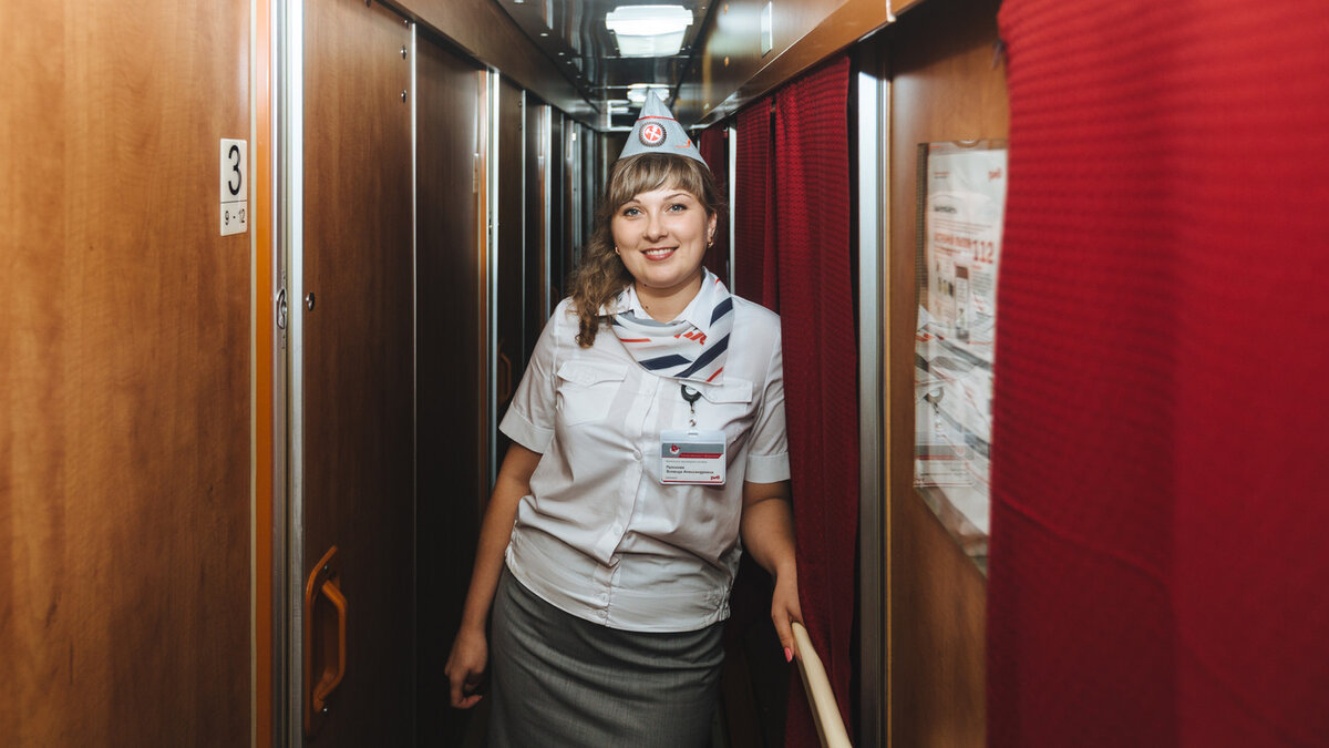 Проводник Зинаида Пузикова, фото: Газета.ру