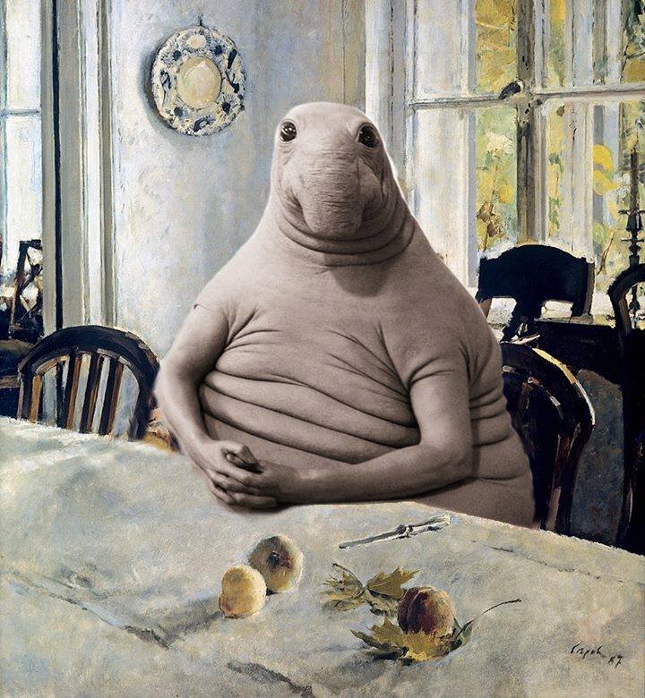 "Ждун с персиками"