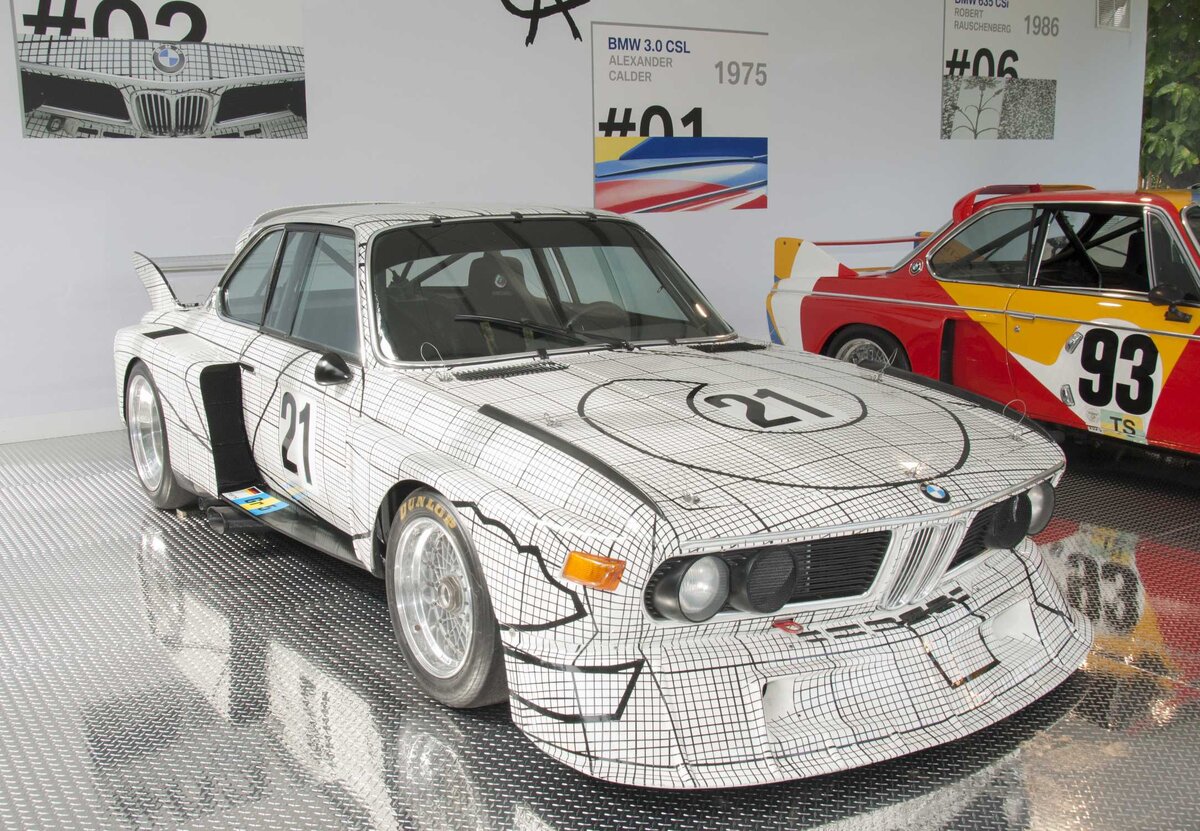 Художник Франк Стелла, 1976 г. BMW 3.0 CSL