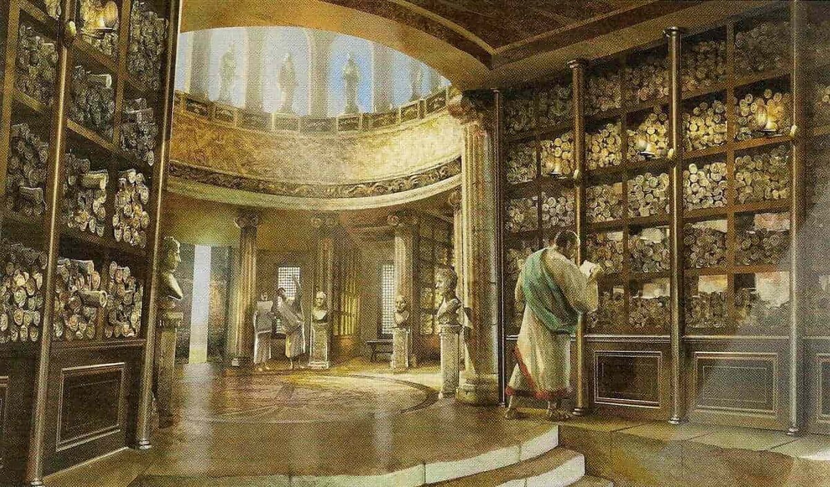 Библиотека Ивана Грозного была не столь величественна, как Александрийская, но содержала весьма ценные труды историков древности