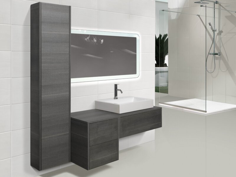 Это то, что украсит мебель для ванной: ванна, пенал, которые будут привлекать внимание
