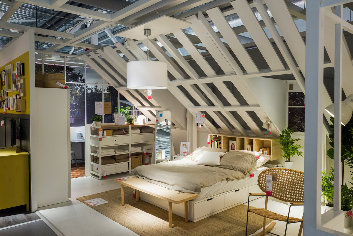 Проект спальни Ikea