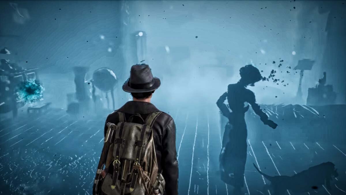 Скриншот из игры The Sinking City
 