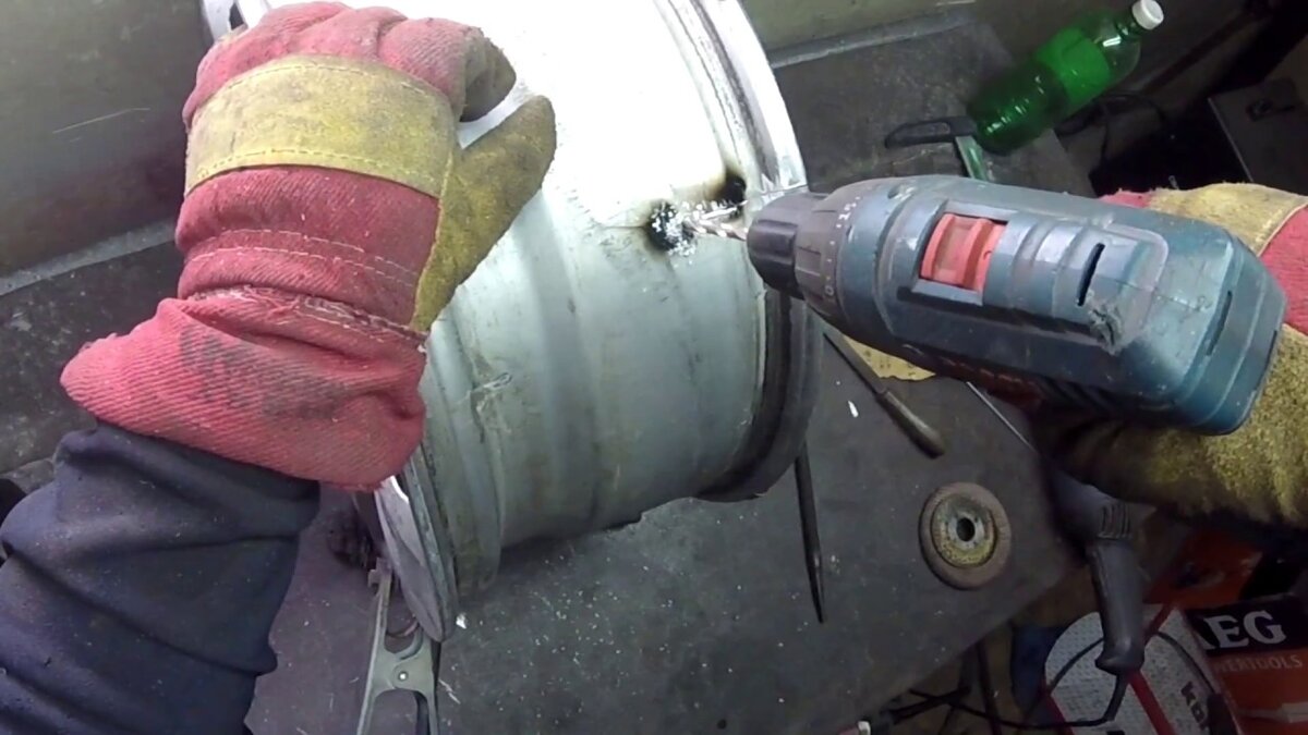 Ремонт дисков в Нашем автосервиса, обычное дело