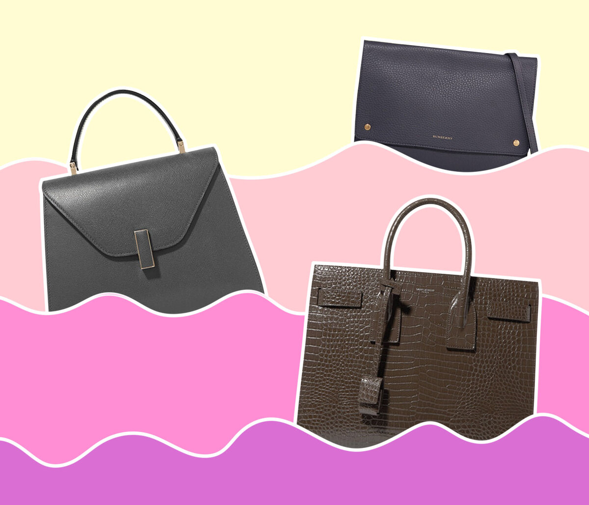 Мой креатив, сумки: BURBERRY, VALEXTRA, SAINT LAURENT