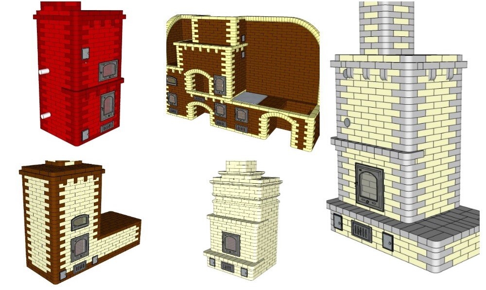 Технология кладки кирпичной печи для бани своими руками