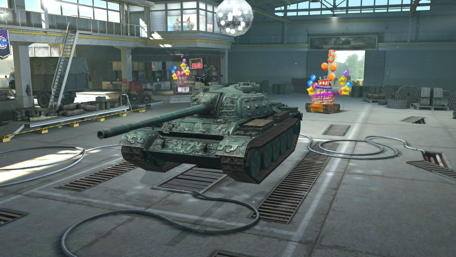Type 59 / Средний танк / Техника Китая / Скриншот из игры