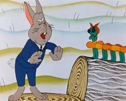 Заяц, который любил давать советы.
