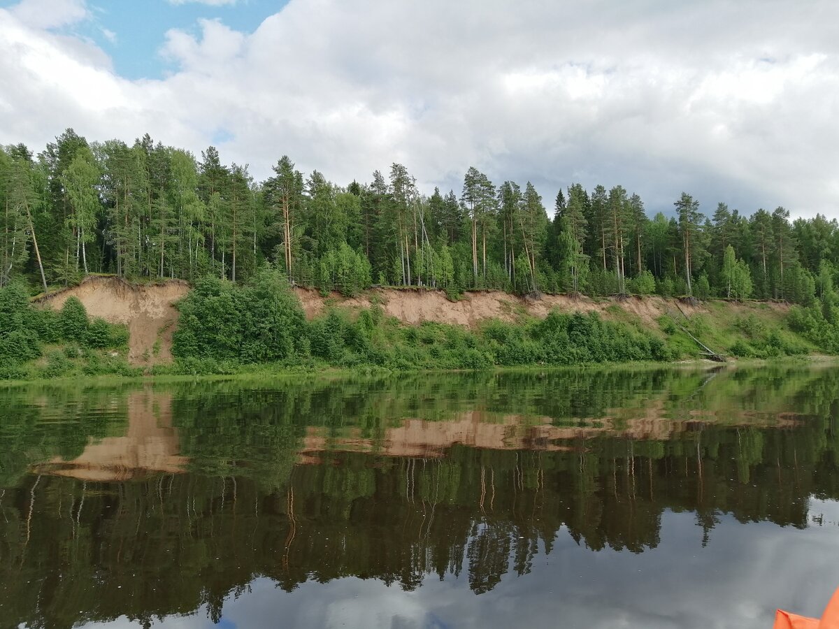 Река Унжа Костромская область