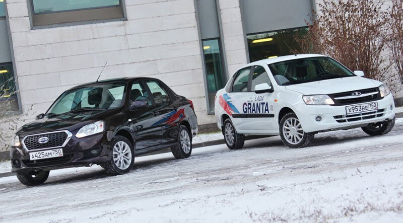 Lada Granta и Datsun on-DO