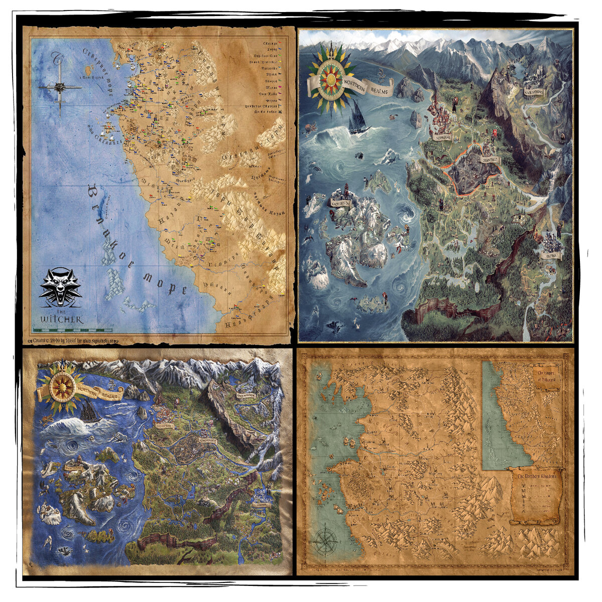 The witcher 3 map world фото 80