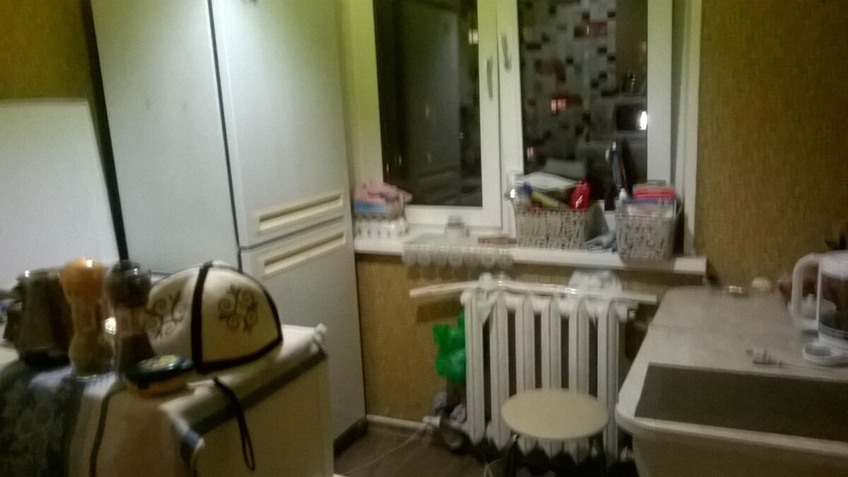 Кухня ДО ремонта.