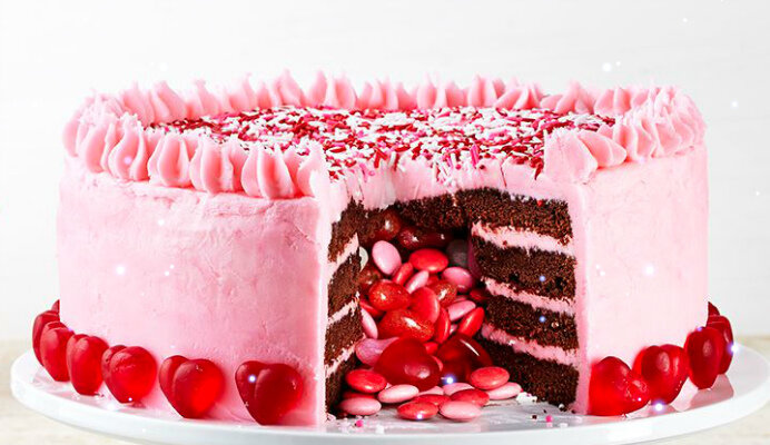 Свадебный торт с сюрпризом