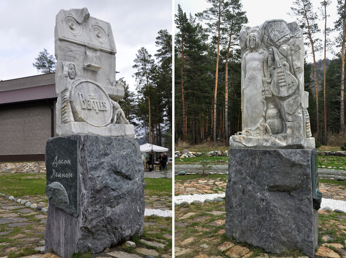 Можно провести немало времени, разглядывая детали памятника со всех сторон. Фото автора