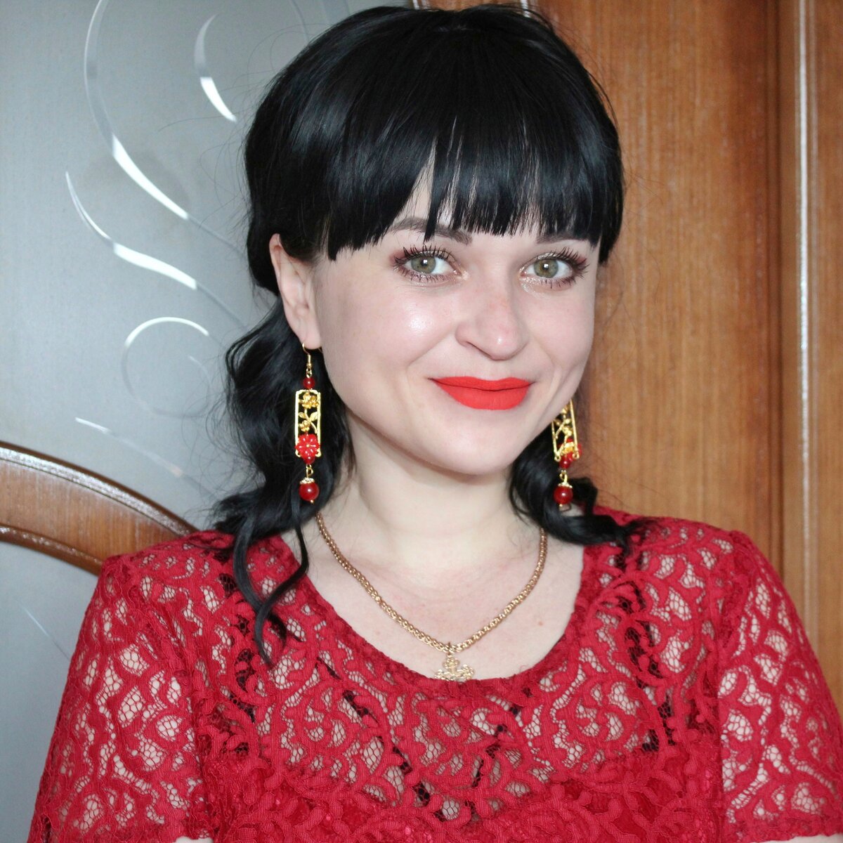 Красивущие сережки, которые я получила в подарок!