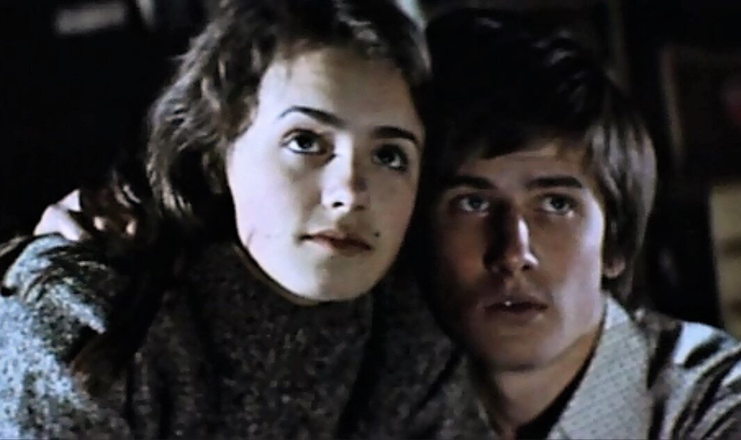 Сергей Насибов и Елена Цыплакова в фильме «Школьный вальс» (1978).