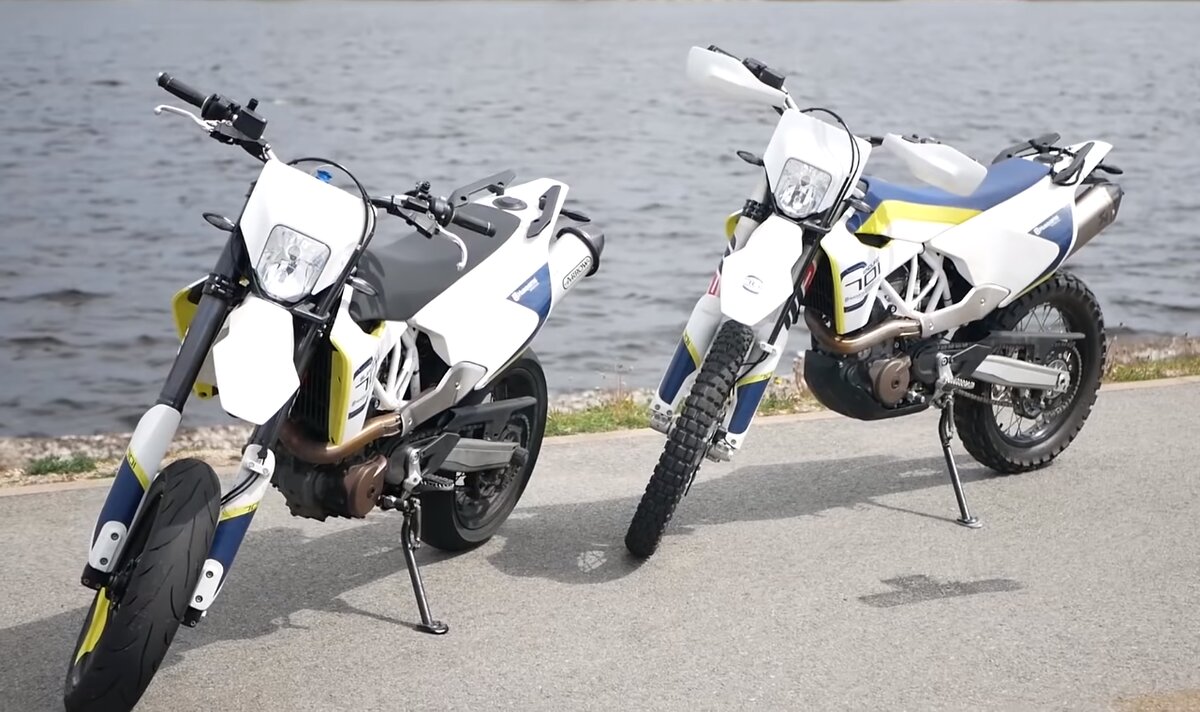 Версия Enduro и Supermoto