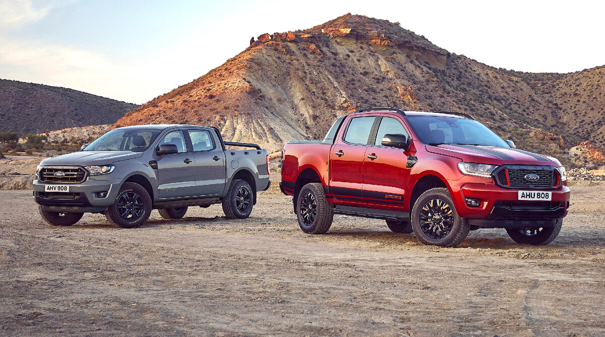 Две новые модели Ford Ranger для Европы. 